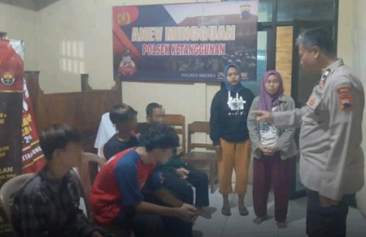 Aksi Tawuran di Ketanggunan, Sebanyak 10 Remaja Berhasil Diamankan